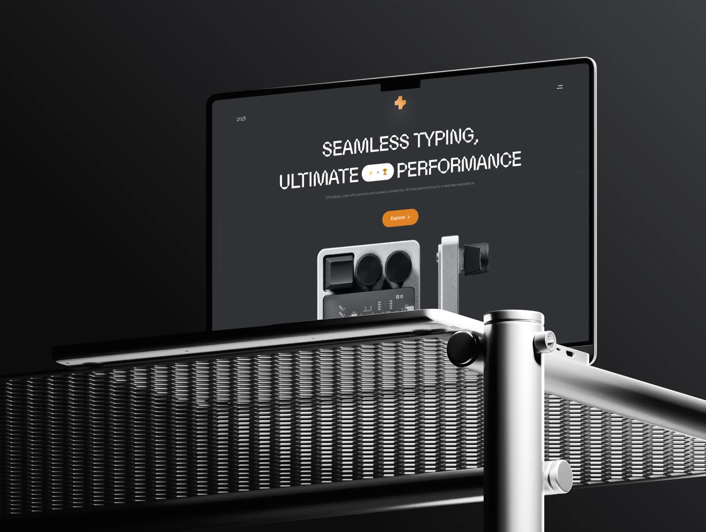 Keyboard Showcase interface mockup